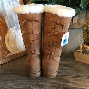 Cozy Boots with Bows